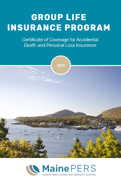 Certificate of Coverage for Accidental Death and Personal Loss Insurance